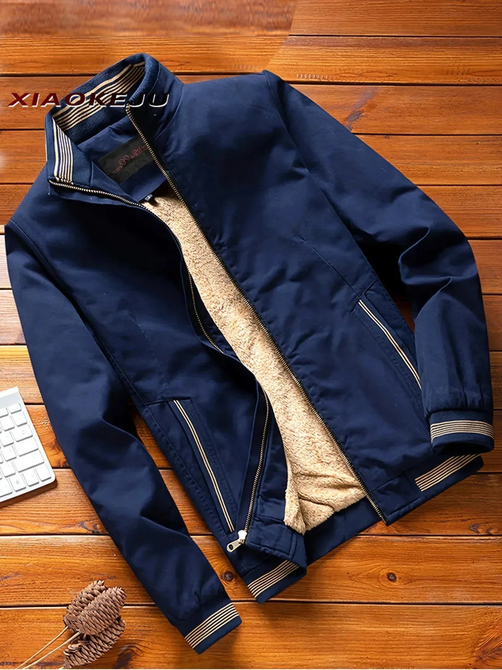Jaqueta Casual Masculina Forrada 2025