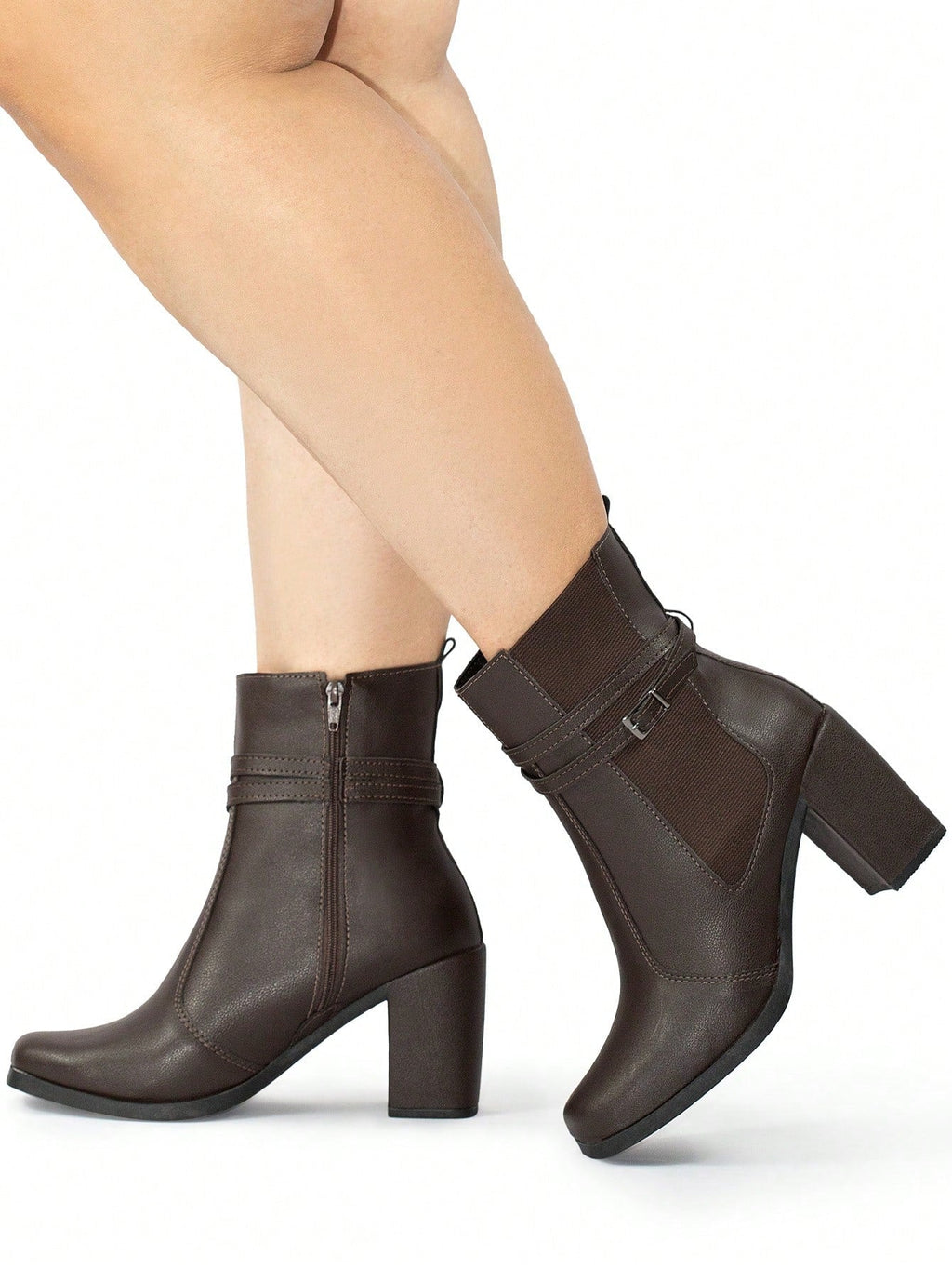 Bota Feminina Coturno Tratorado