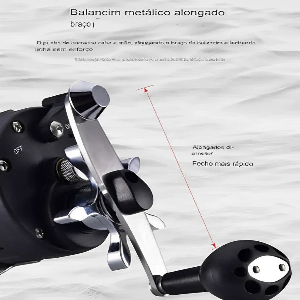 Carretilha Tambor Modelo 2024 - 25KG Drag