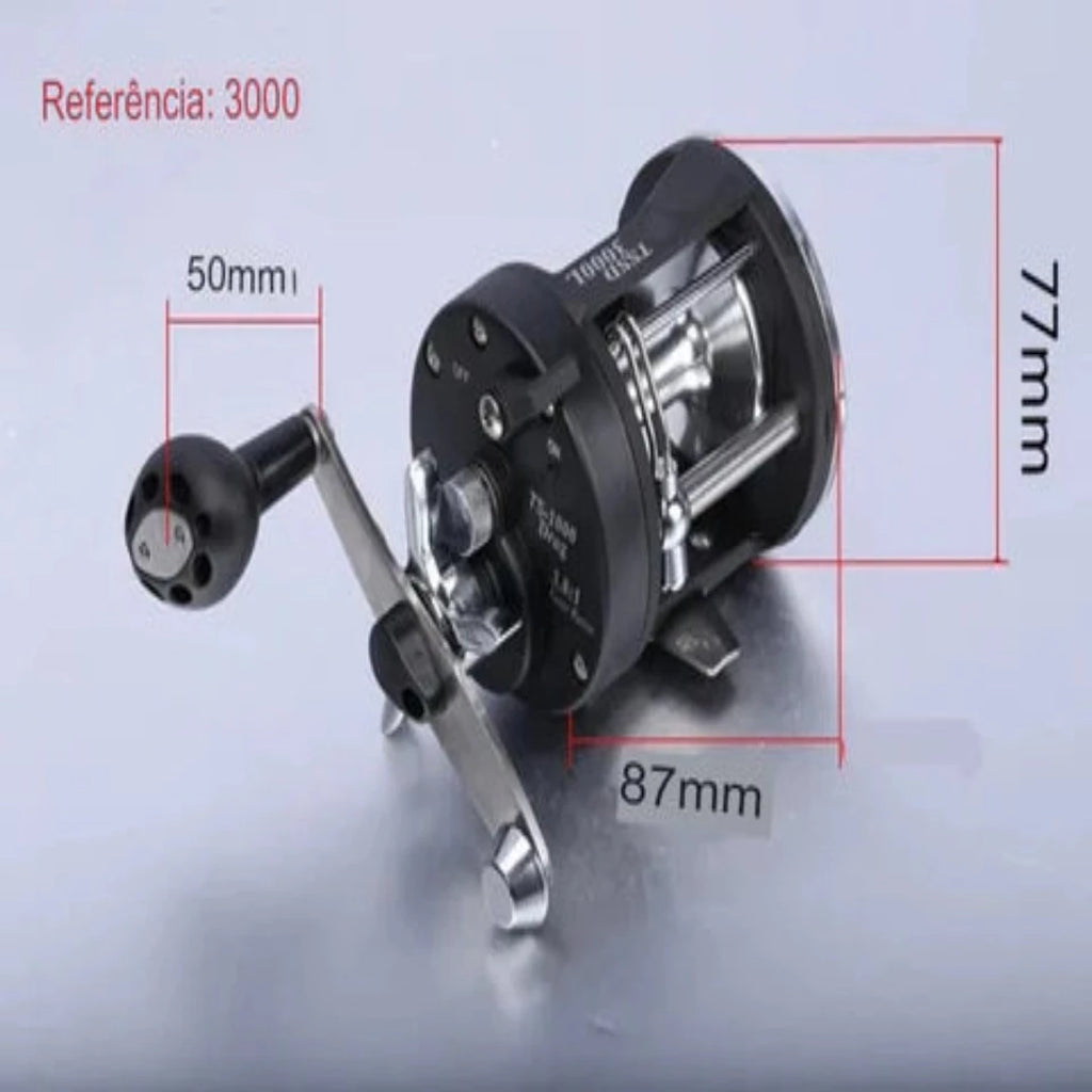 Carretilha Tambor Modelo 2024 - 25KG Drag - lojaidealgolden