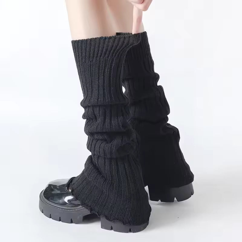 Meia Longa Slouchy Ribbed
