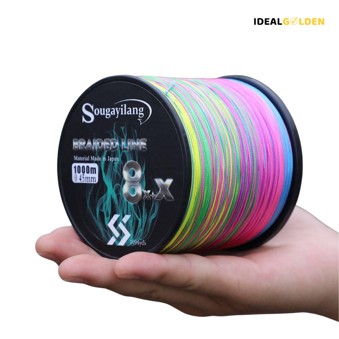 Linha de Pesca Multifilamento 9 Fios