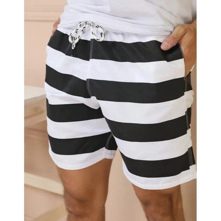 Shorts Bermuda Masculino Moda Praia Bermuda Mauricinho  Verão 2025 Tectel