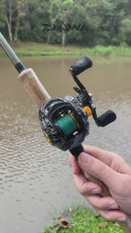 Carretilha de Pesca Daiwa 7.2:1 Anti Cabeleira + Linha de Pesca Mutlifilamento [OFERTA ESPECIAL DE NATAL]