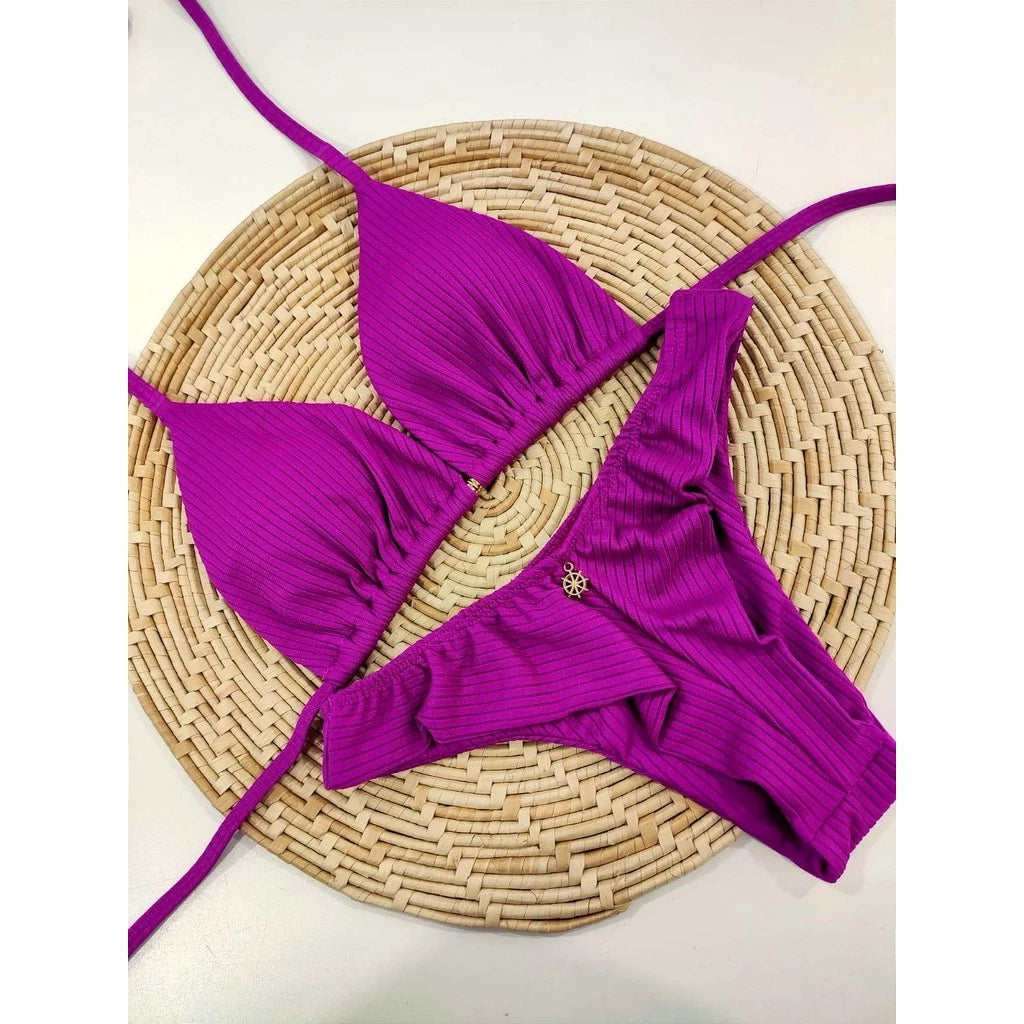 Biquíni Feminino Fio Duplo com Bojo Removível