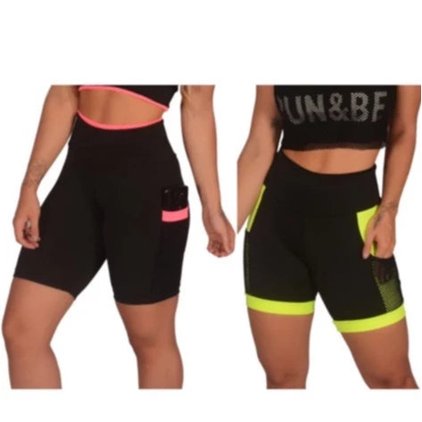 Kit Shorts Fitness para Academia