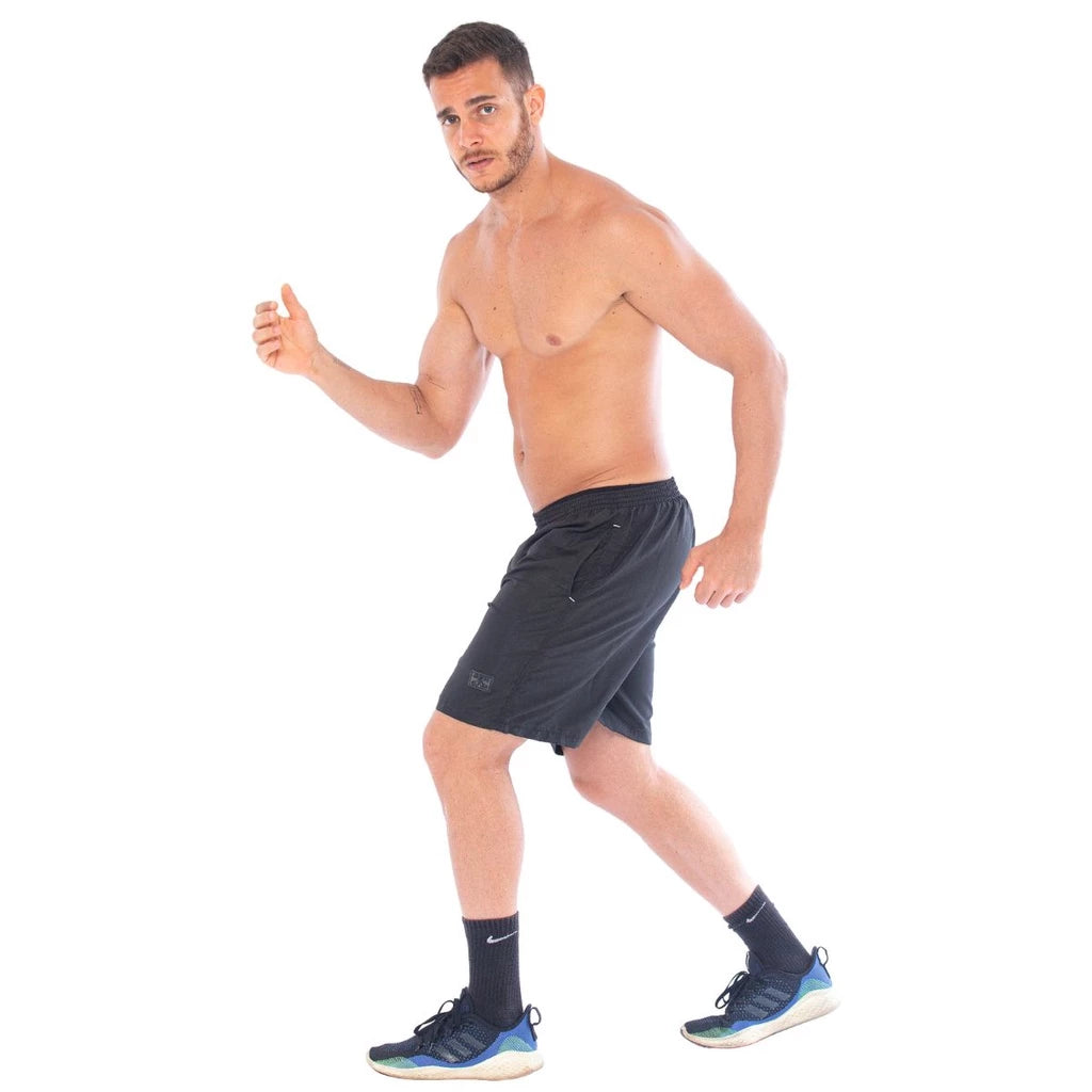 (COMPRE 3 LEVE 4) Bermudas Tactel 100% Ajustável para Academia