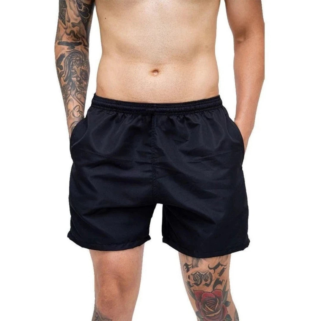 Shorts Banho Tactel e Bolso para praia Bermuda Masculina