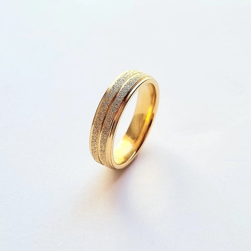 Aliança banhada a Ouro 18K + Saquinho de Brinde