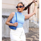 Blusinha Feminina Gola Alta - COMPRE 1 LEVE 2