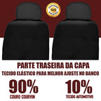 Capa Para Banco De Carro Couro Ford Ka Focus Escort Ecosport Fiesta