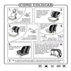 Capa Para Banco De Carro Couro Ford Ka Focus Escort Ecosport Fiesta