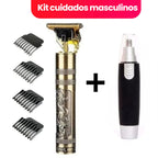 Barbeador e Máquina de Cortar Cabelo Dragão + BRINDE APARADOR DE PELOS