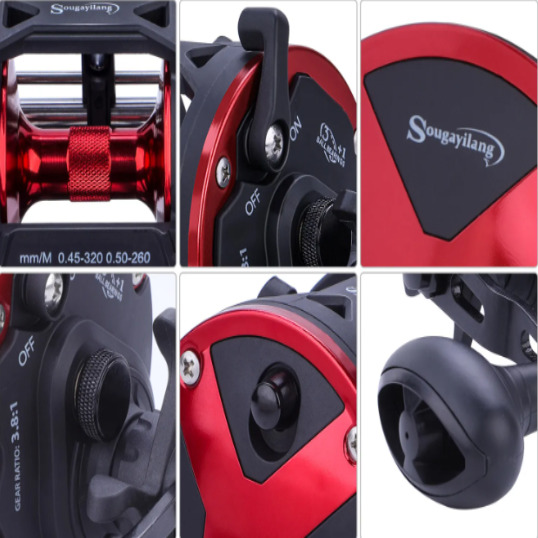 Carretilha Tambor de Pesca 28 KG + Brinde Exclusivo