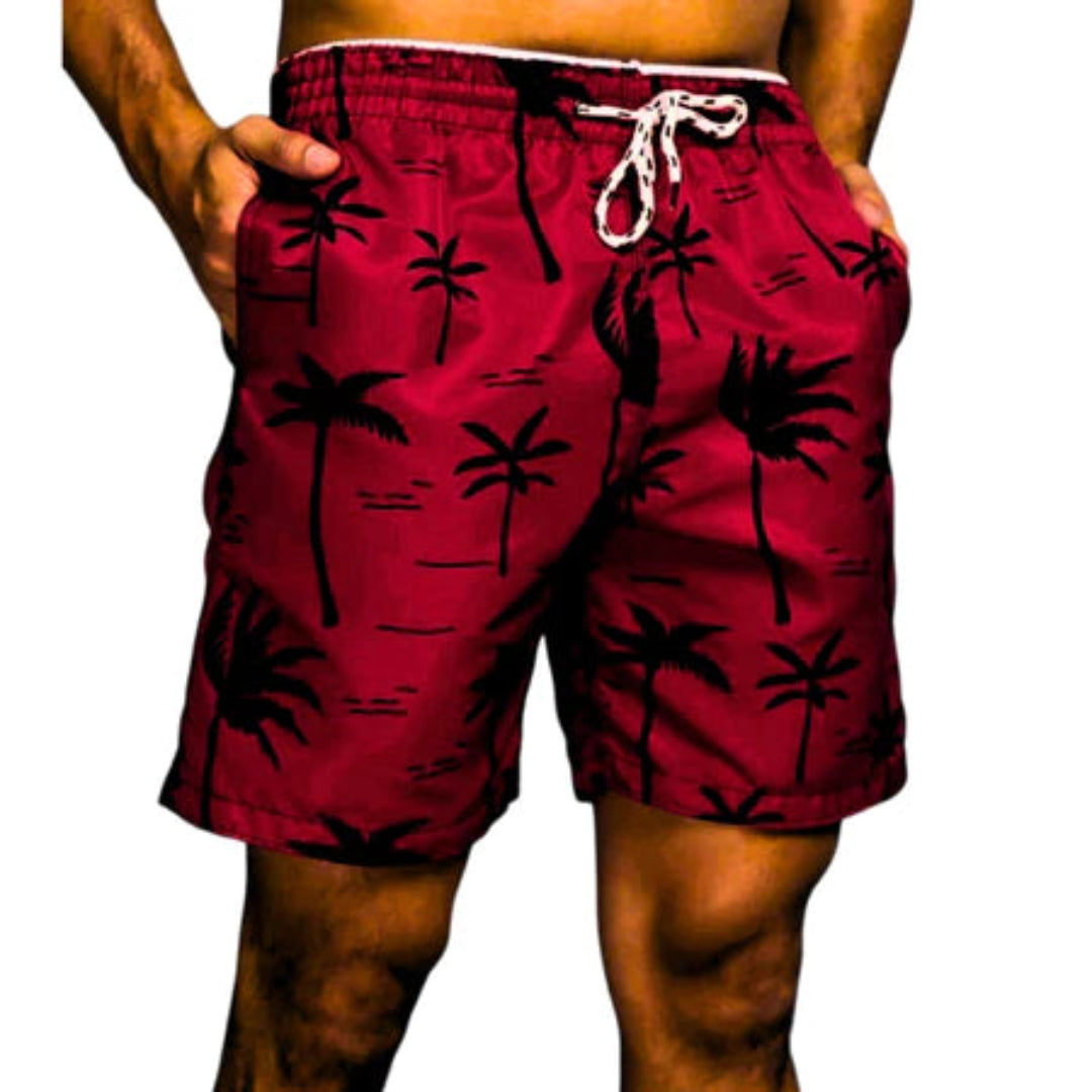 KIT 3 Short Tactel Grosso Masculino Mauricinho Adulto Surf Praia Piscina Secagem Rápida Academia Bermuda Verão