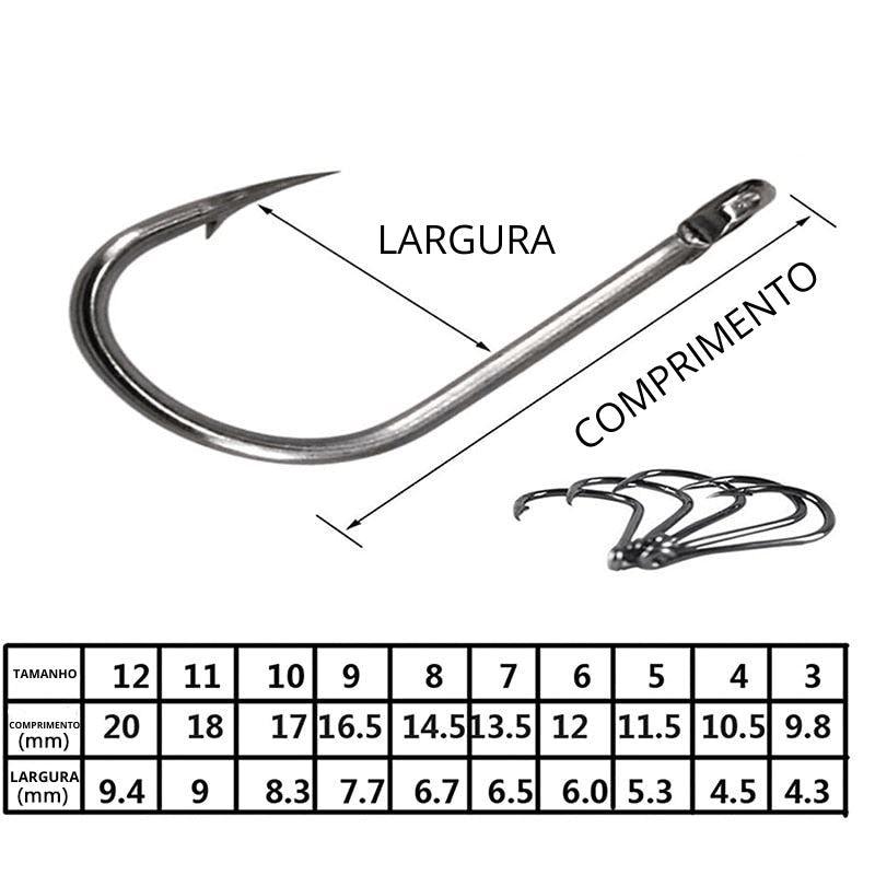 400/500/600/1000 Peças de Anzol de Aço de Carbono Para Rios, Lagos, Pesqueiros, Mar pesca lojaidealgolden 