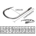 400/500/600/1000 Peças de Anzol de Aço de Carbono Para Rios, Lagos, Pesqueiros, Mar pesca lojaidealgolden 