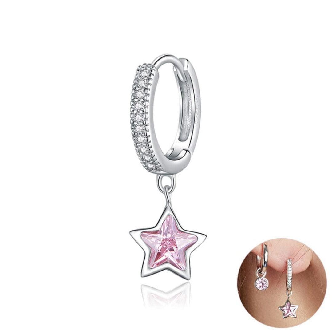 Brinco Luxuoso Prateado