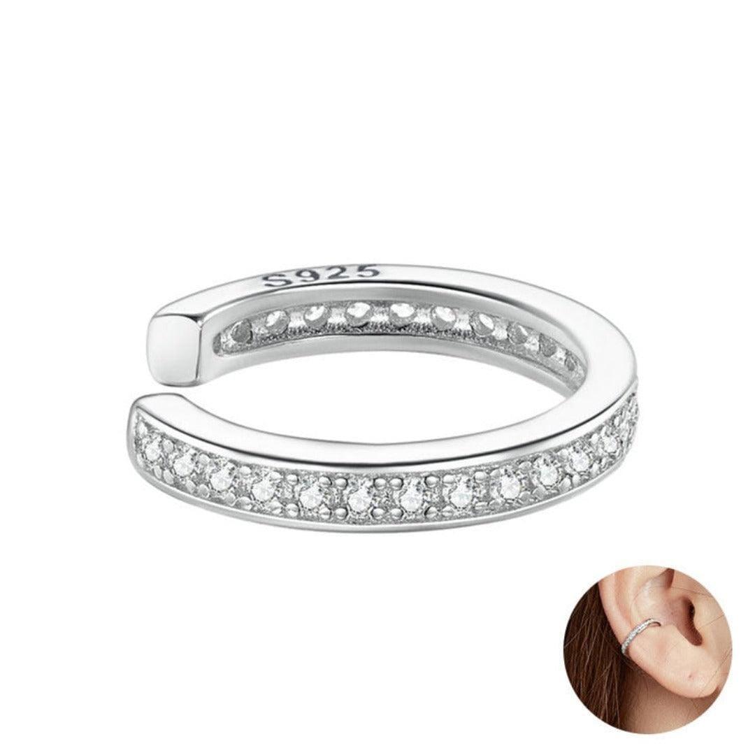 Brinco Luxuoso Prateado