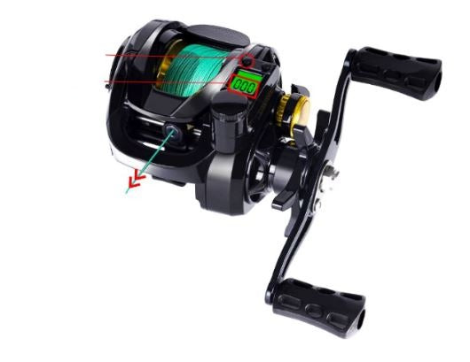 Carretilha InovaFish 7.2:1 + Tela de Profundidade pesca lojaidealgolden 