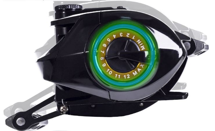 Carretilha InovaFish 7.2:1 + Tela de Profundidade pesca lojaidealgolden 