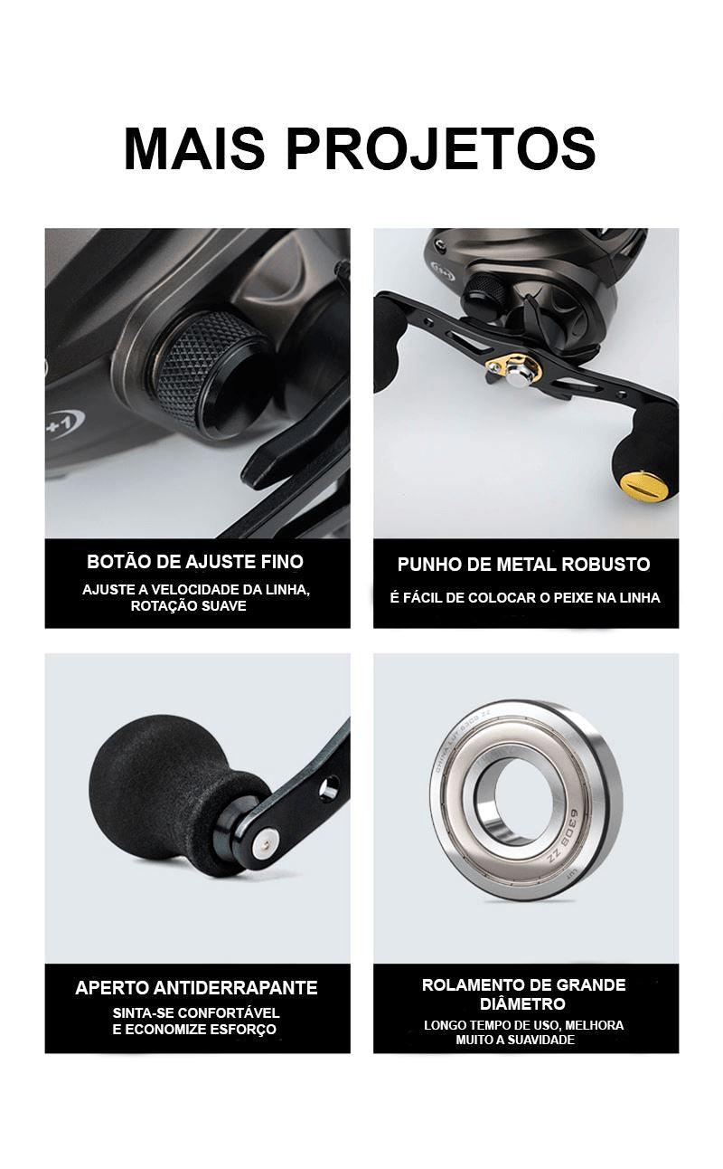 Carretilha Profissional de Alta Velocidade – O Fim das Cabeleiras carretilha lojaidealgolden 