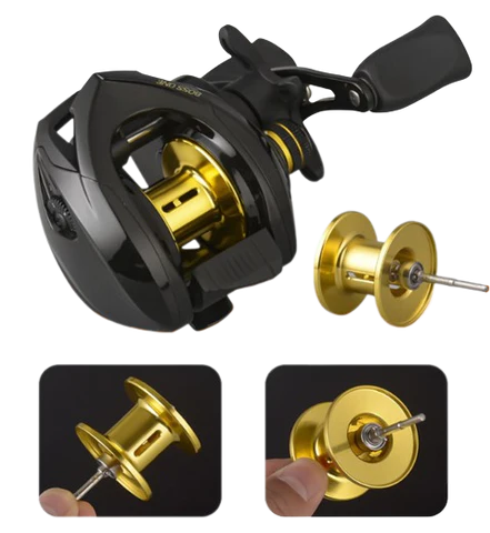 Carretilha Shimano Profissional 7:2.1+ Óculos com Proteção UV (GRÁTIS) CARRETILHA PESCA lojaidealgolden 