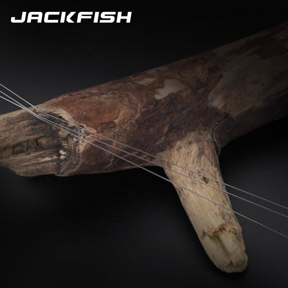 Linha de Pesca Jackfish 100% Fluorocarbon de Alta Resistência à Abrasão - 500 Metros Promoção linha pesca lojaidealgolden 
