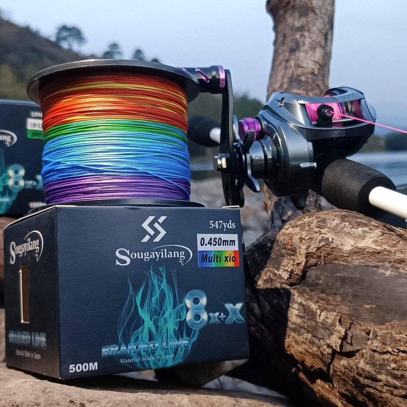 LINHA DE PESCA MULTIFILAMENTO 9 FIOS 3 CORES PROMOÇÃO 0 lojaidealgolden 